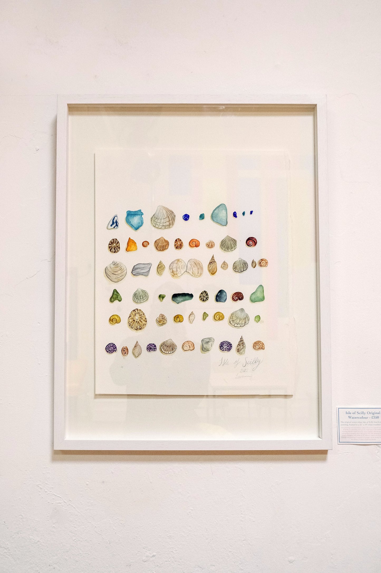 Isles of Scilly Beachcombing Original Watercolour Painting
