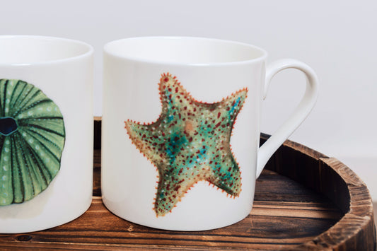 Starfish Fine Bone China Mug