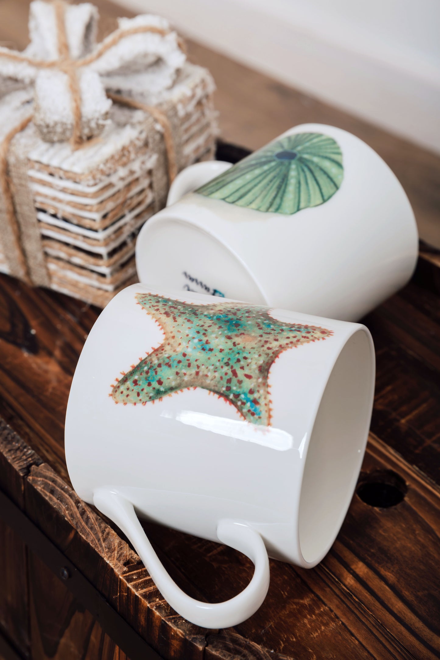 Starfish Fine Bone China Mug