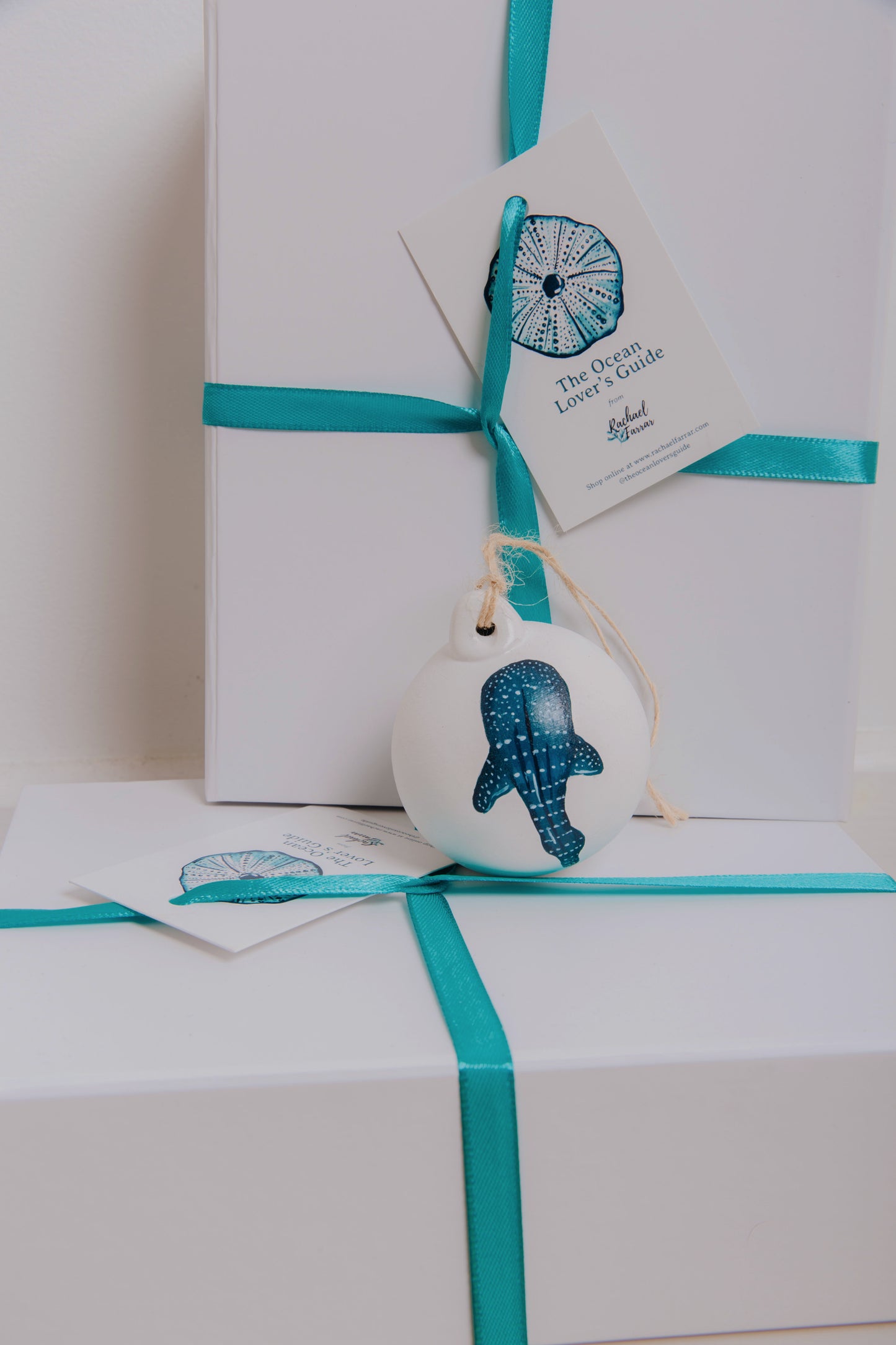 Whale Shark Hand Painted Bauble