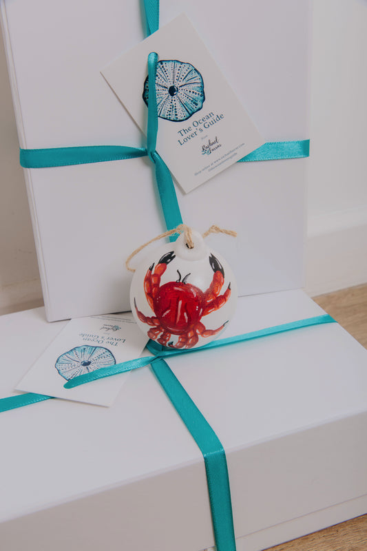 Red Crab Hand Painted Bauble