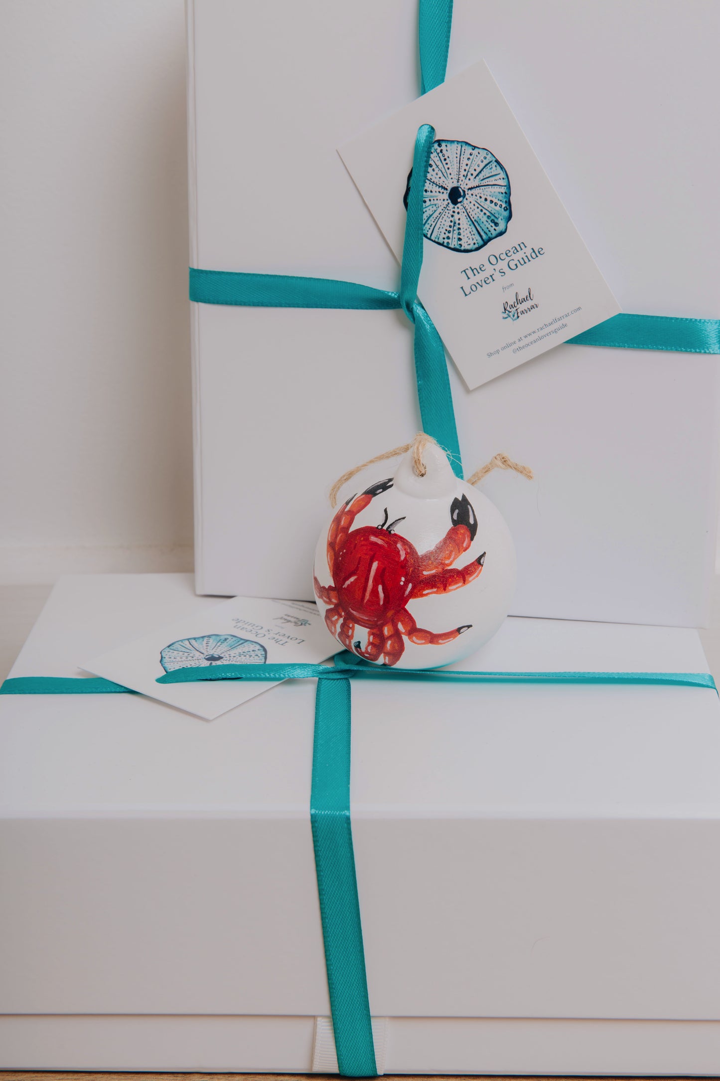 Red Crab Hand Painted Bauble