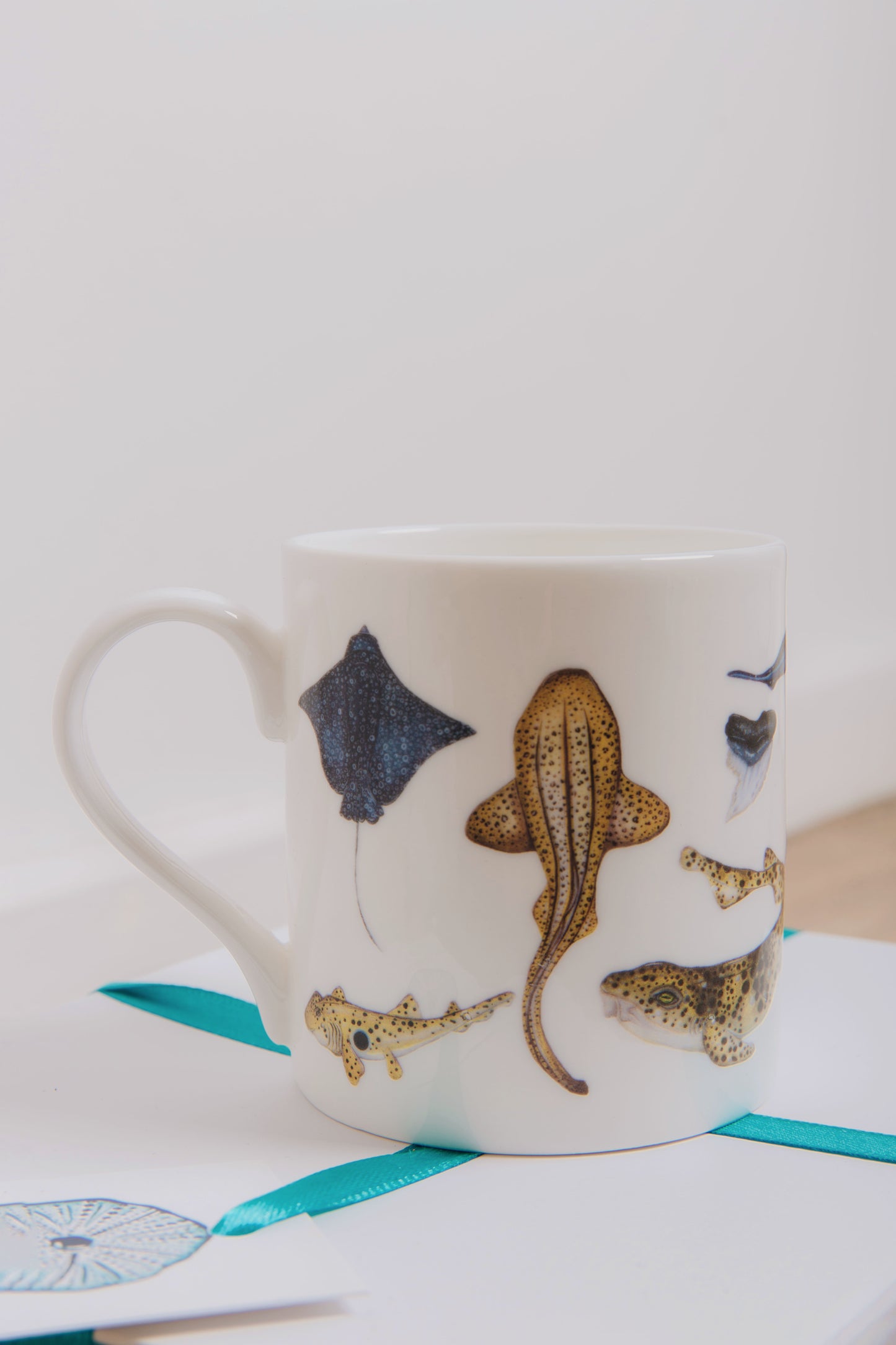 School of Sharks Bone China Mug
