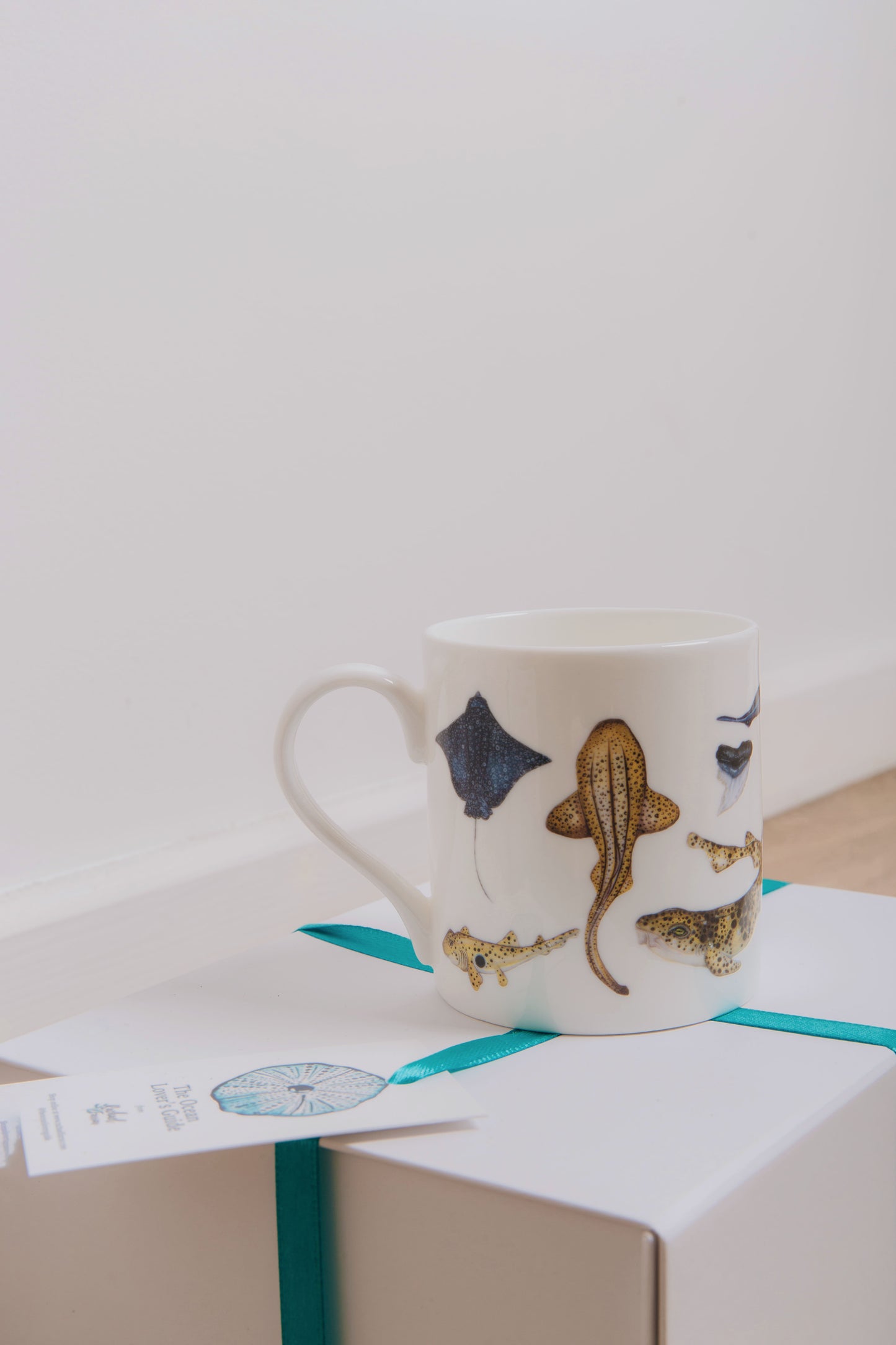 School of Sharks Bone China Mug