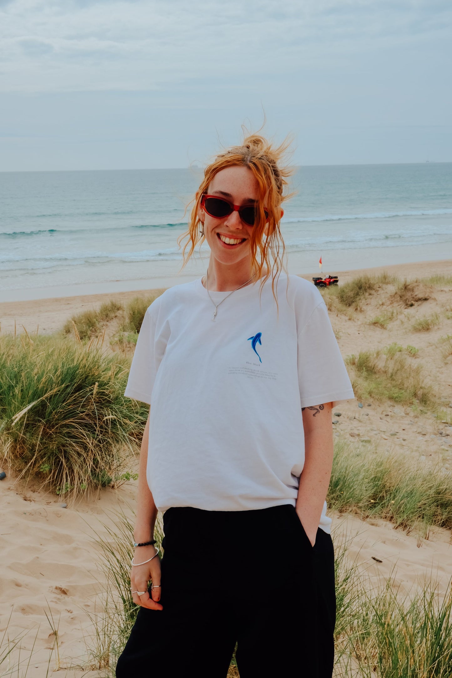 Blue Shark Tee