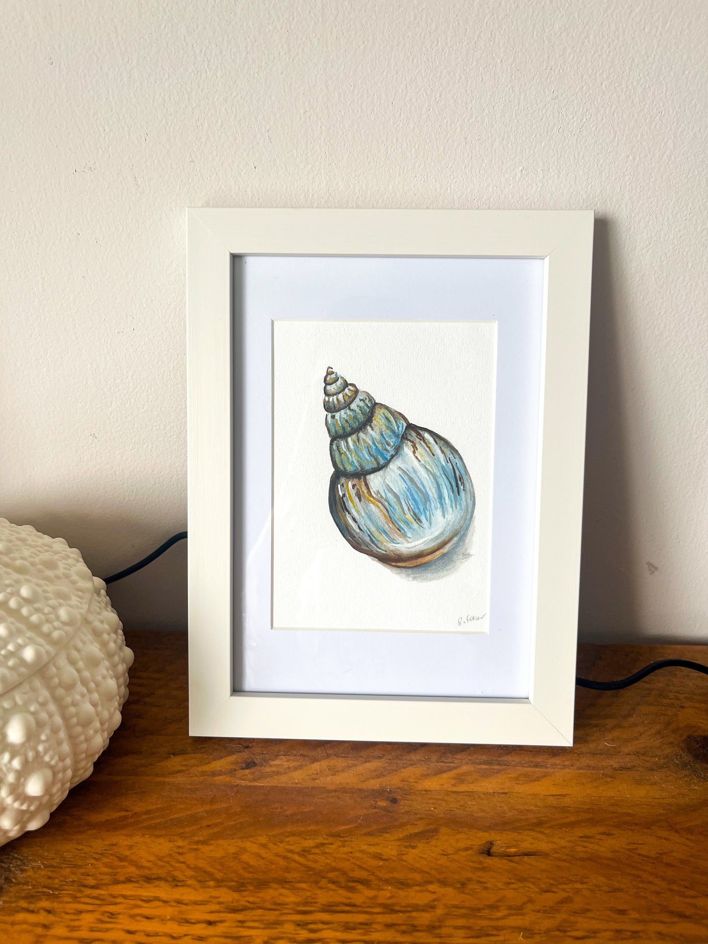 Blue Periwinkle Mini Original Watercolour