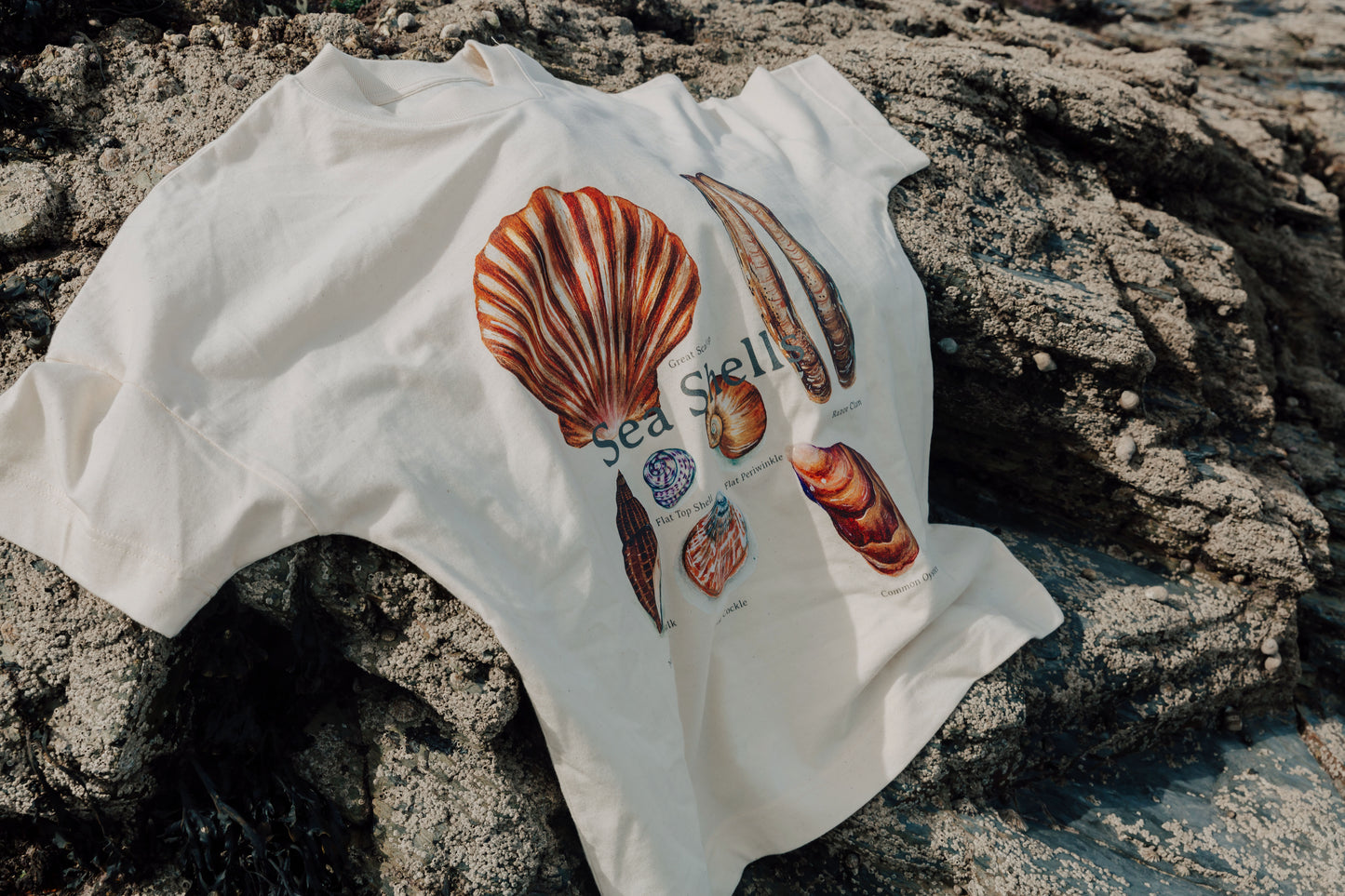 Sea Shells Oversized Tee