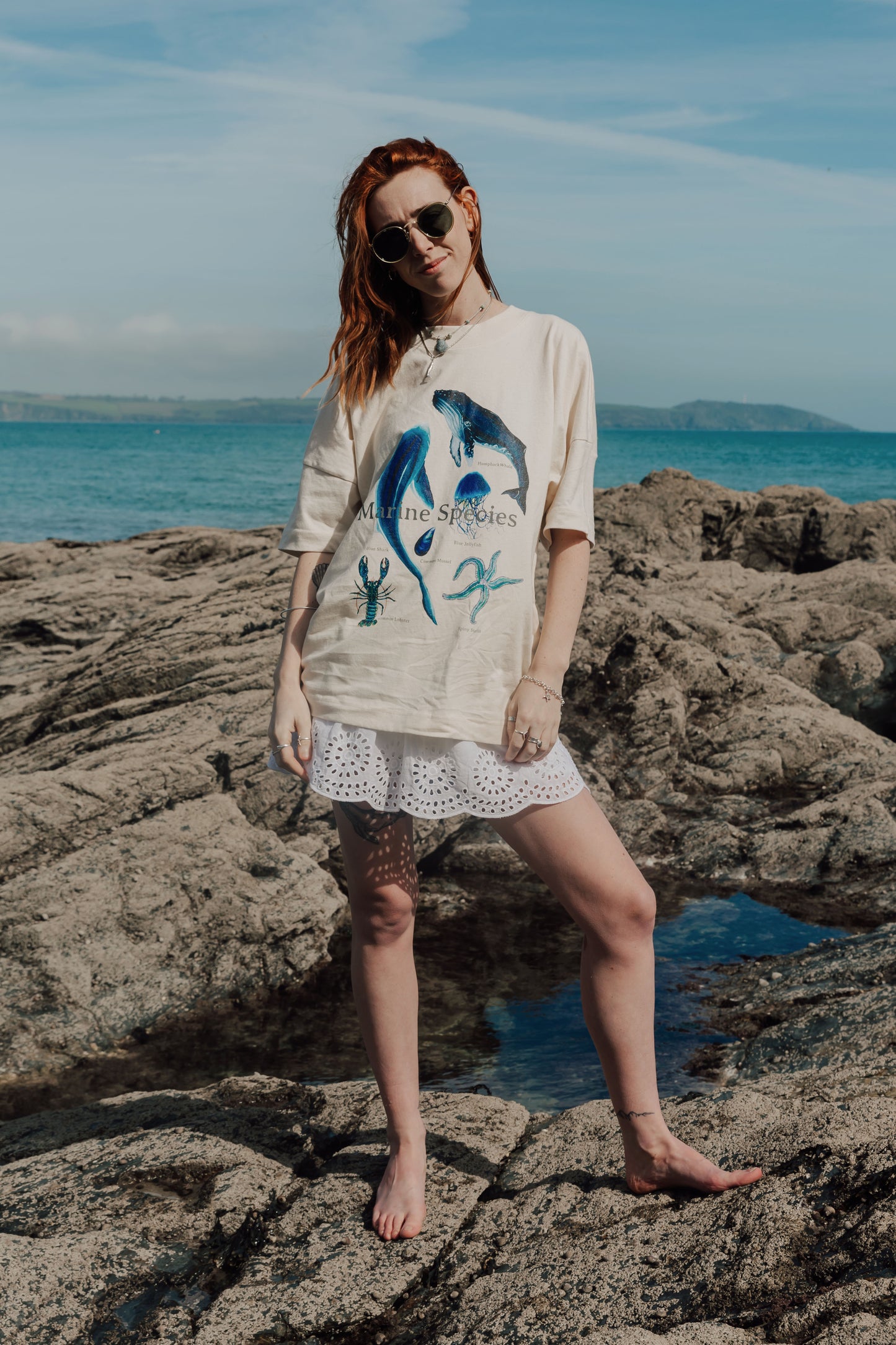 Marine Species Oversized Tee