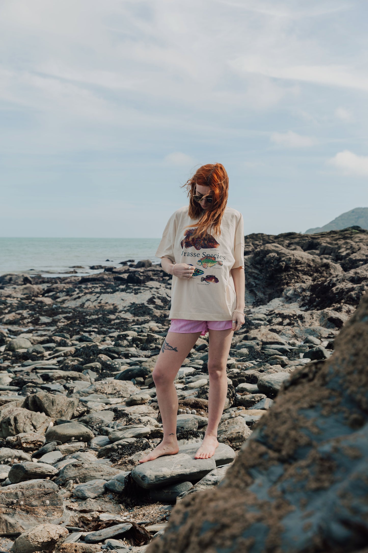 Wrasse Species Oversized Tee