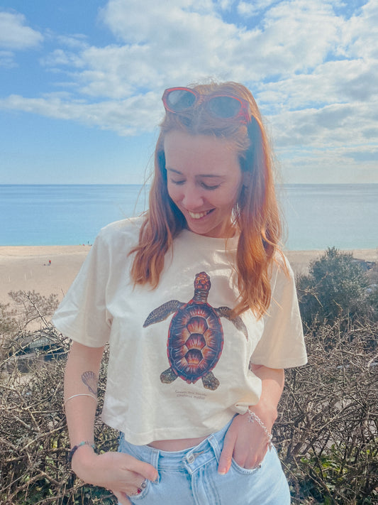 The Turtle Crop Tee