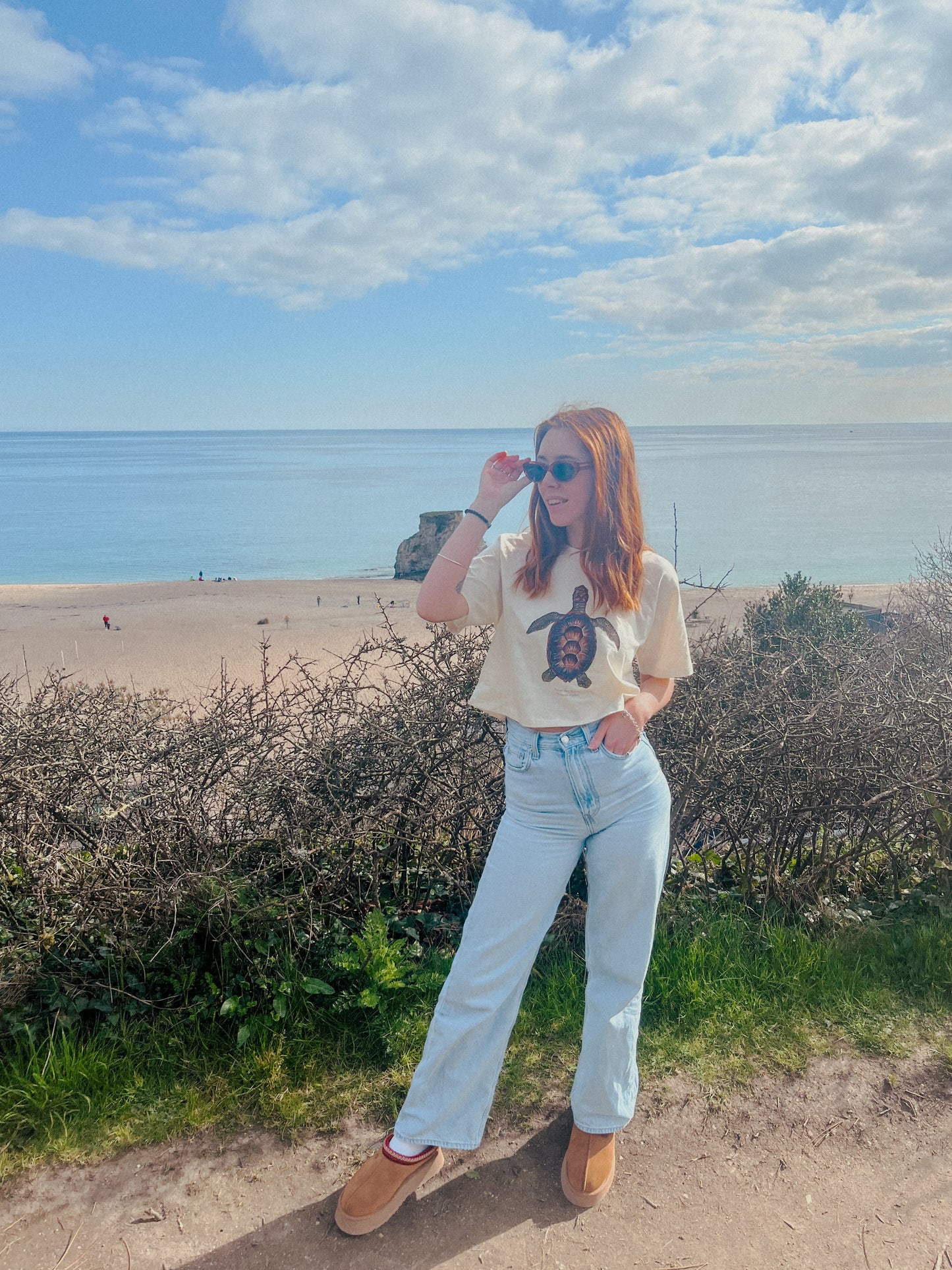 The Turtle Crop Tee