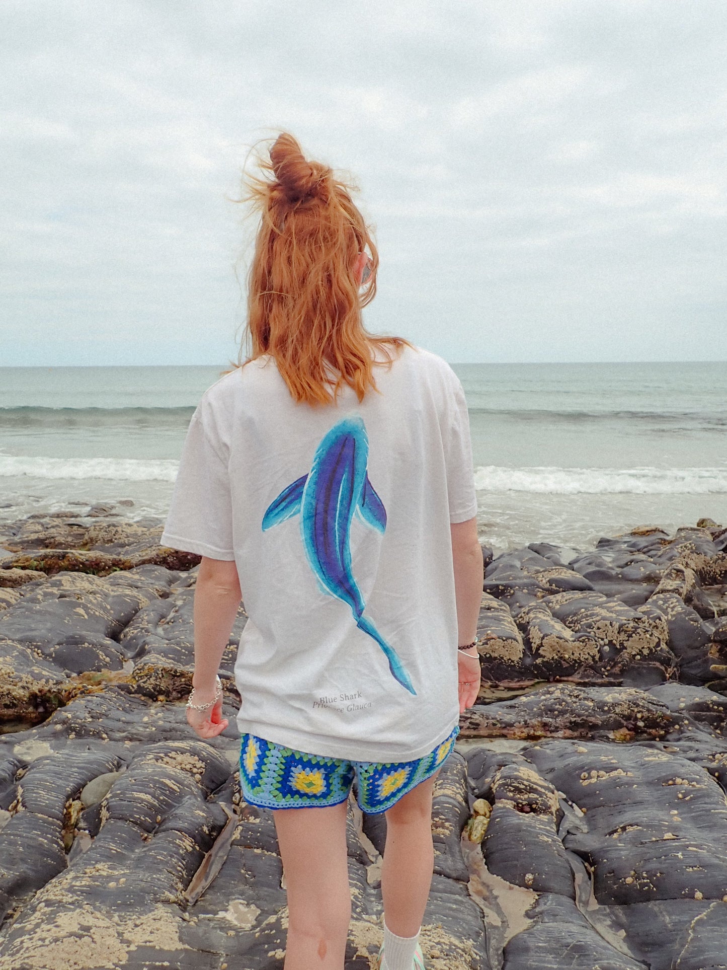 Blue Shark Tee