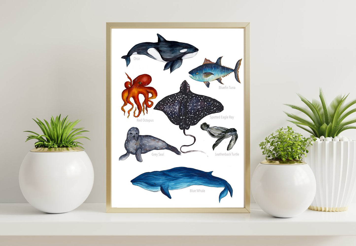 Mystery Art Print Sample