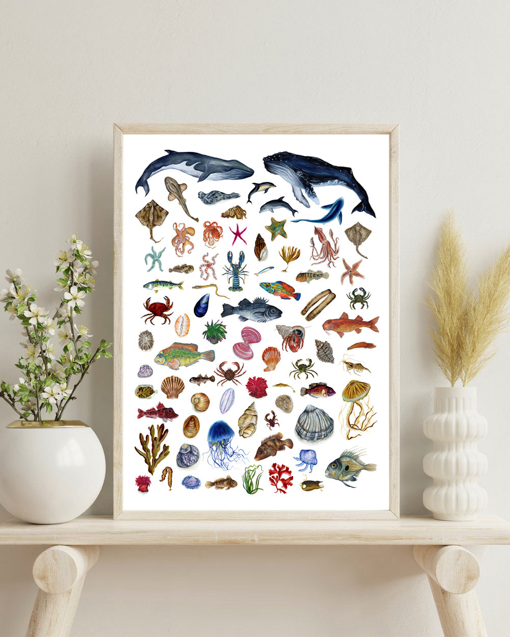 Ocean Lover's Guide Book Print