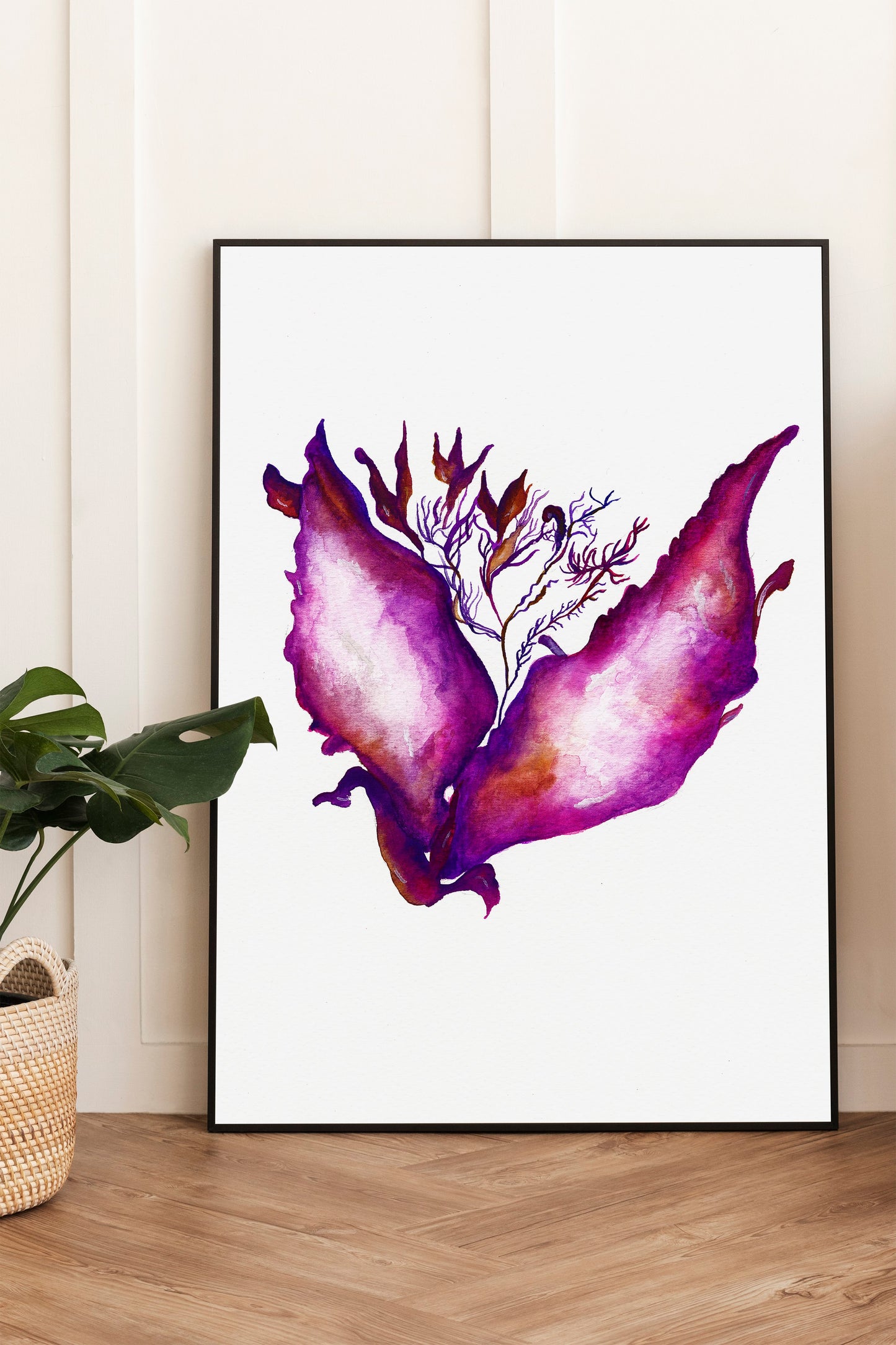Pink Seaweed Fine Art Print