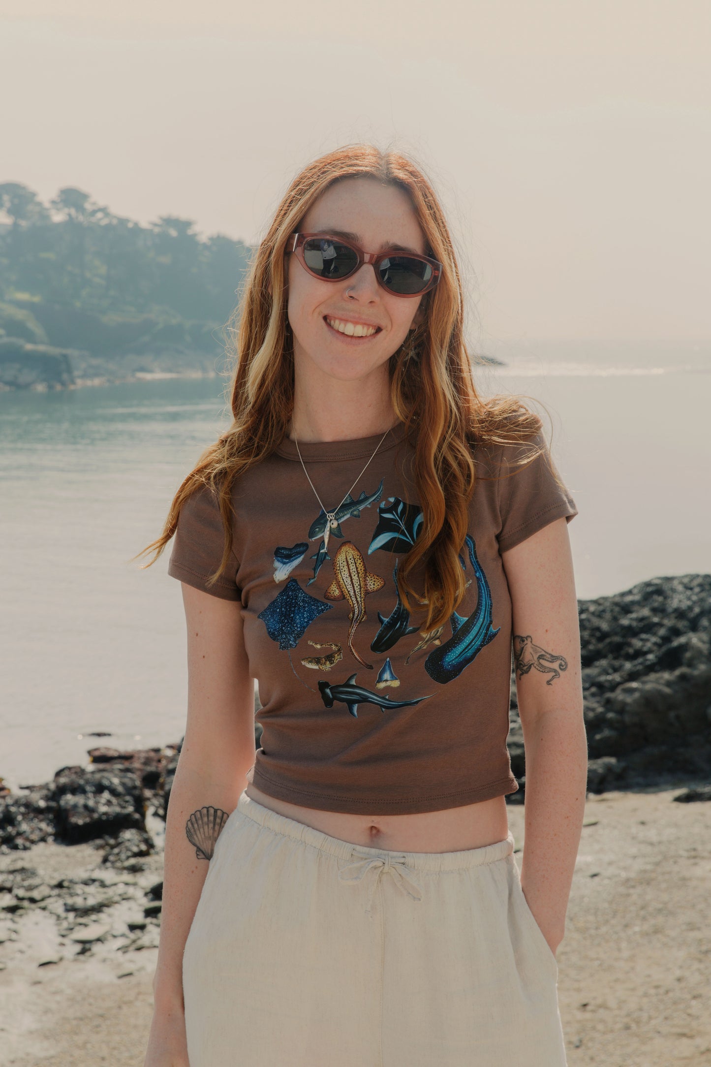 The School of Sharks Baby Tee