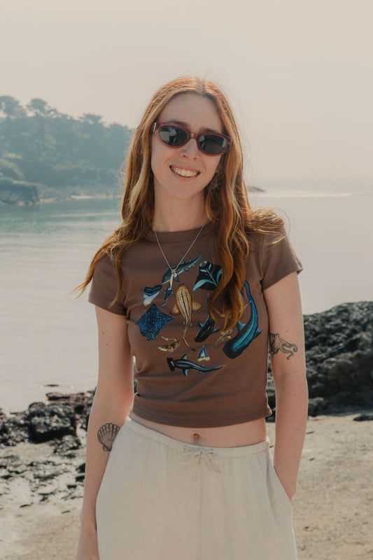 The School of Sharks Baby Tee