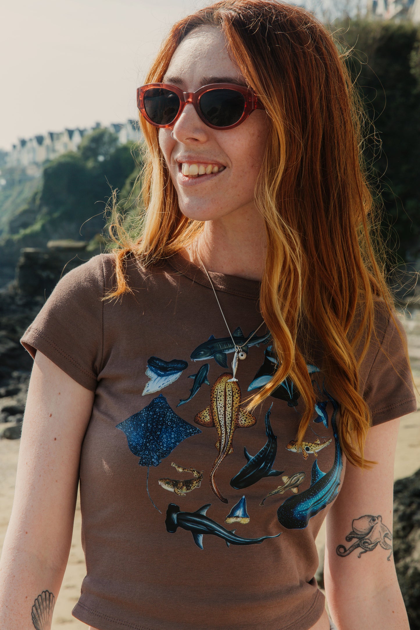 The School of Sharks Baby Tee