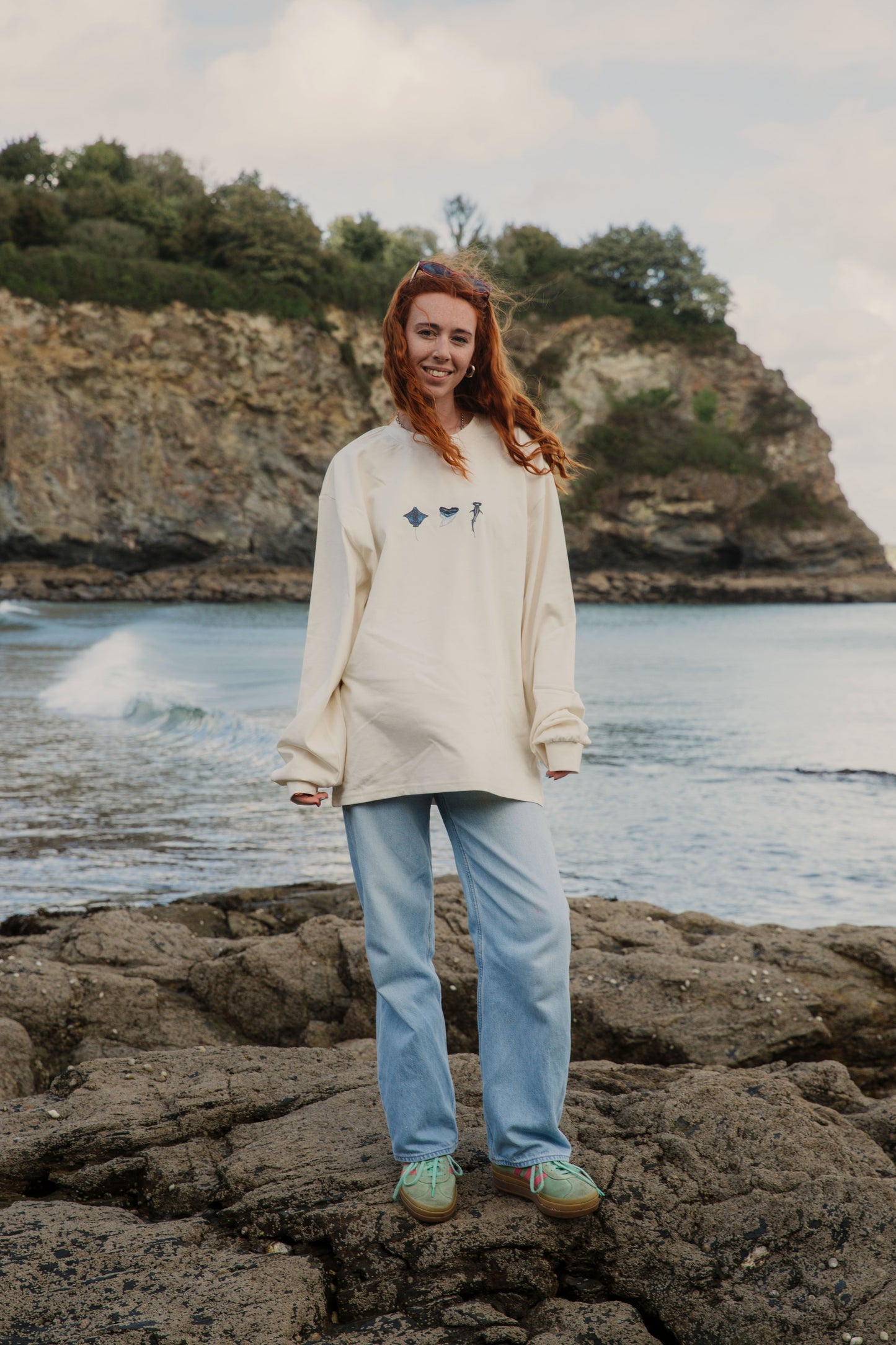 The Tides & Fins Long Sleeve Tee