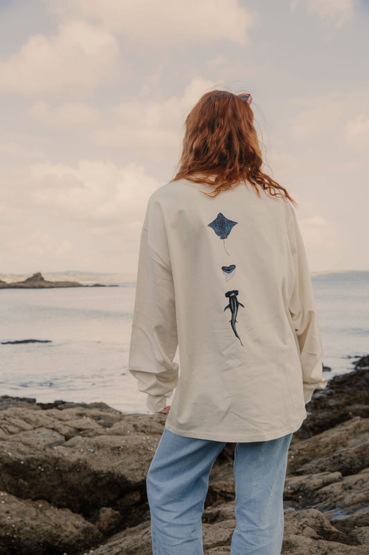 The Tides & Fins Long Sleeve Tee
