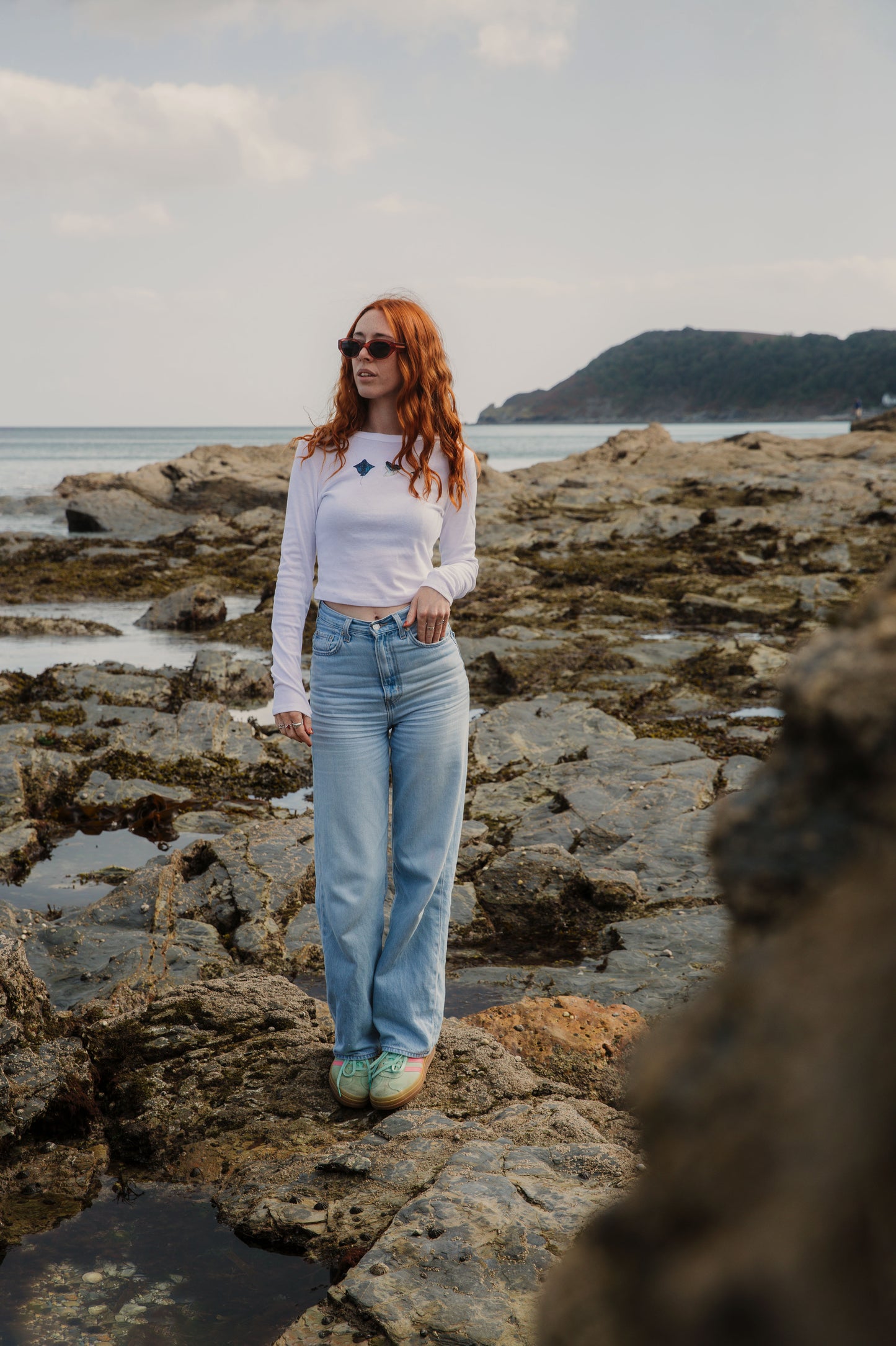 The Tooth & Tides Long Sleeve Baby Tee