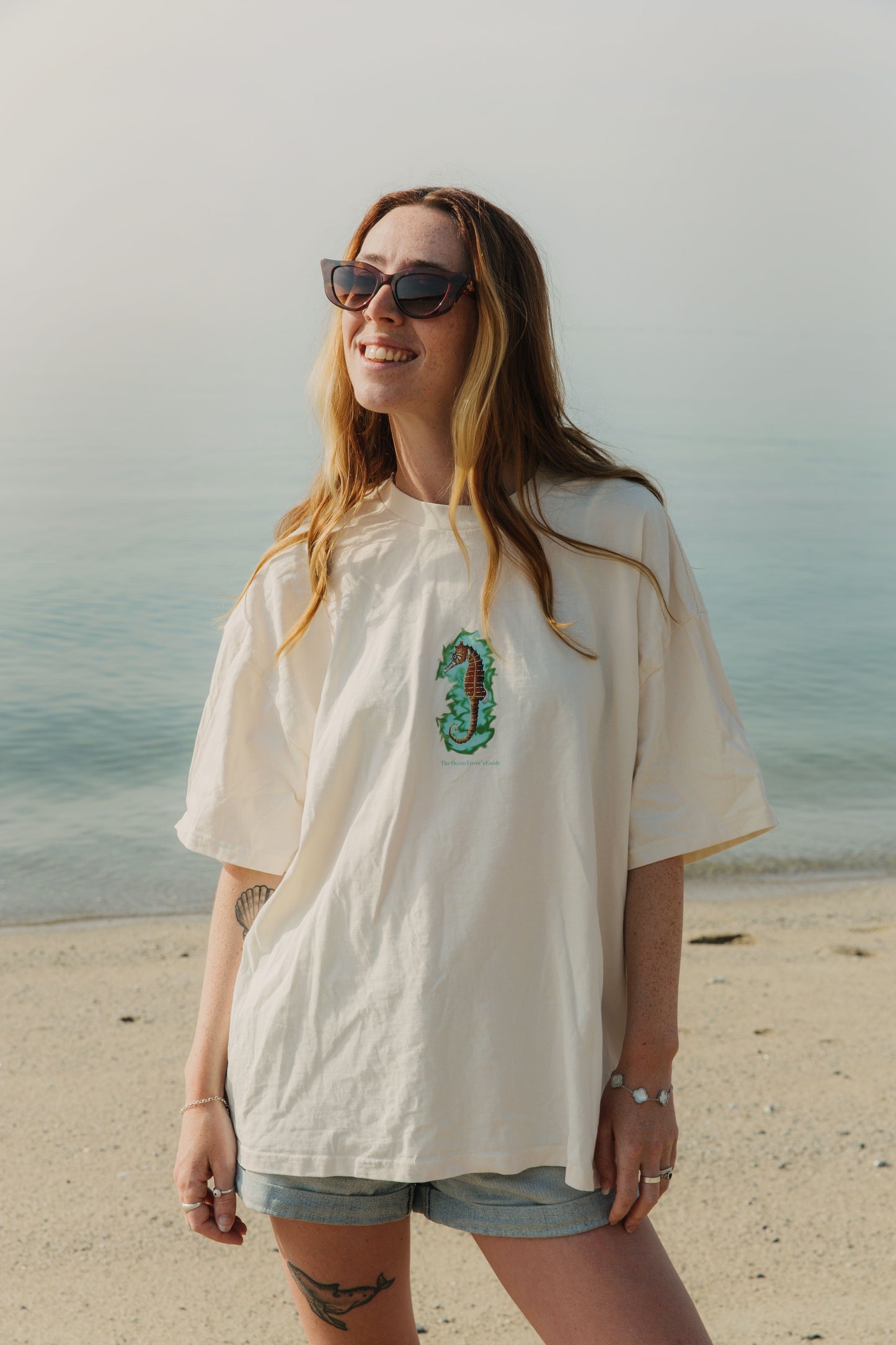 The Seahorse Bloom Tee