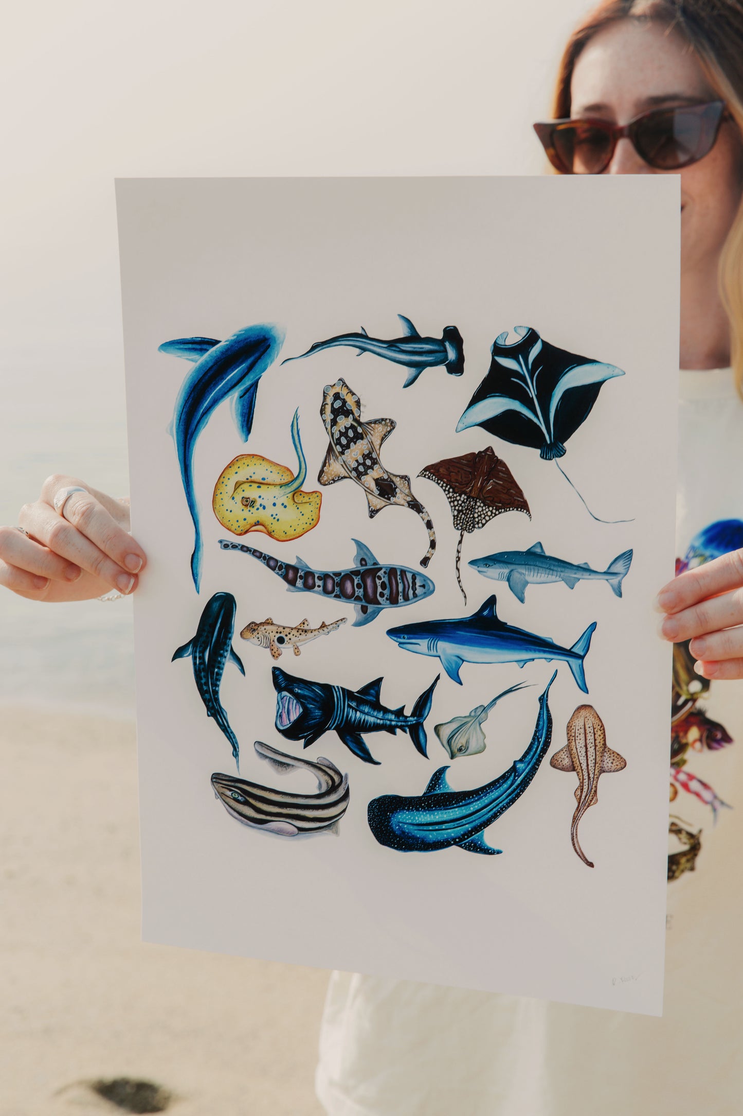 The Shark Week Fine Art Print