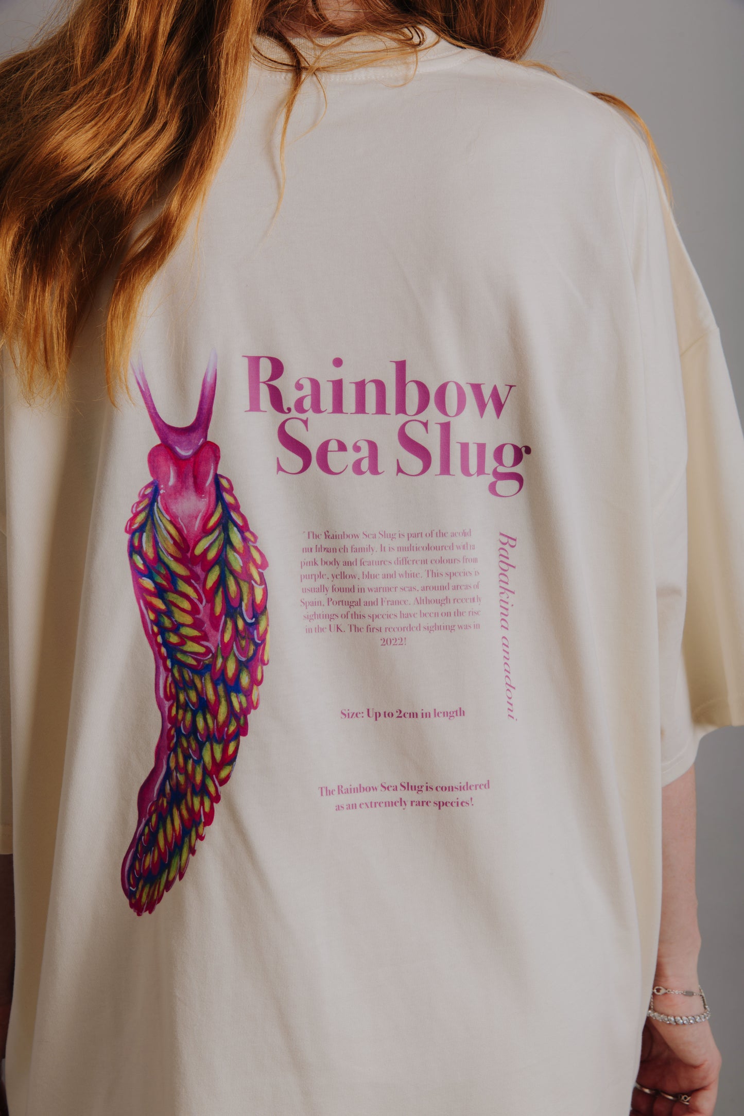 The Rainbow Sea Slug Facts Tee