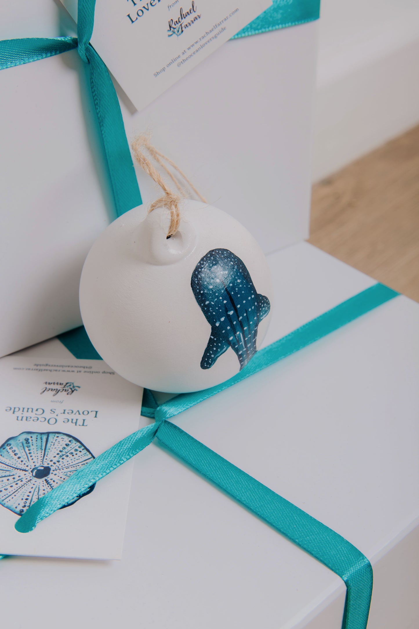 Whale Shark Hand Painted Bauble