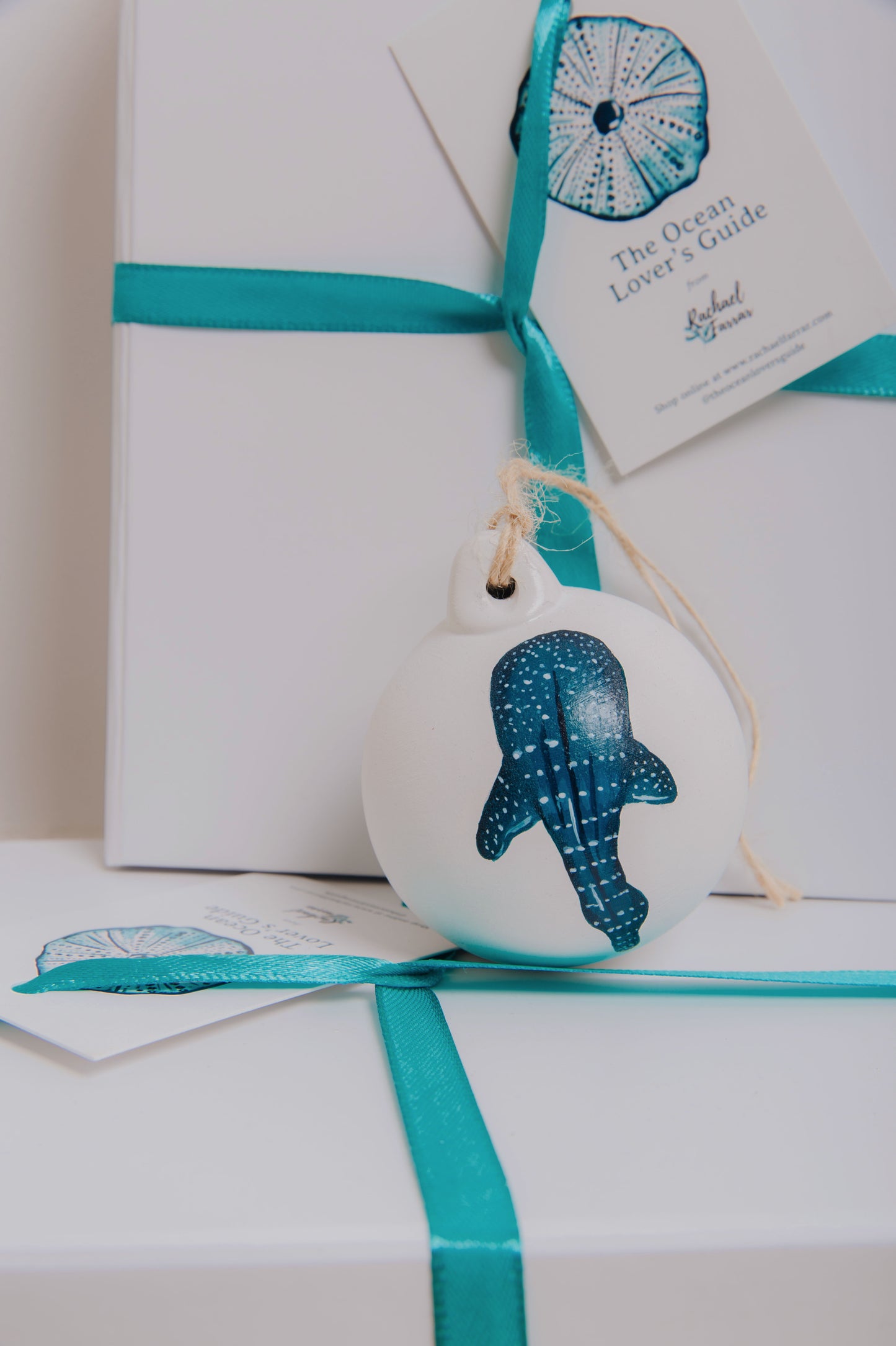 Whale Shark Hand Painted Bauble