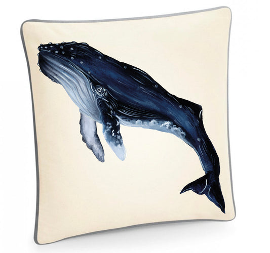 Humpback Whale Cushion Cover