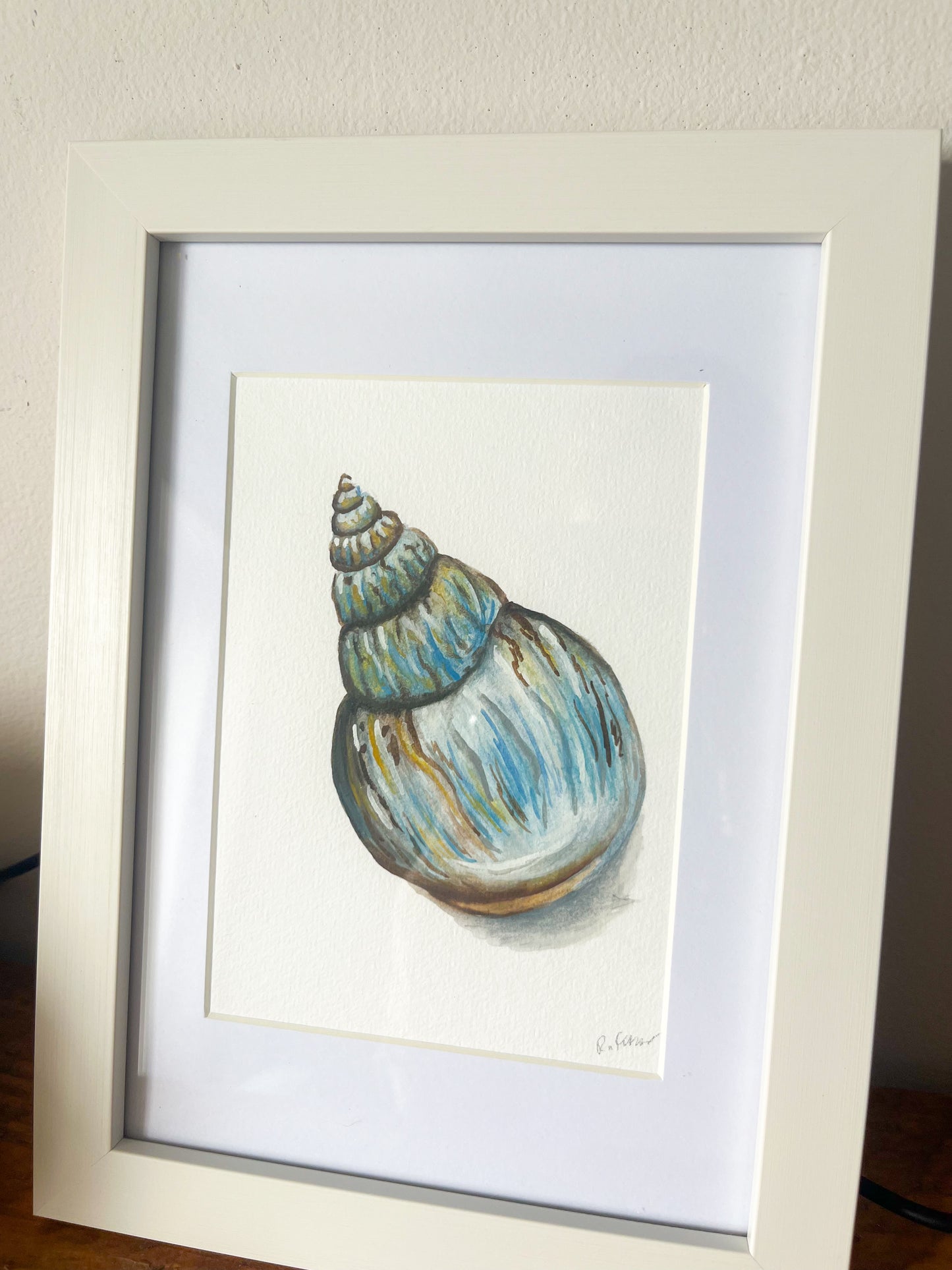 Blue Periwinkle Mini Original Watercolour