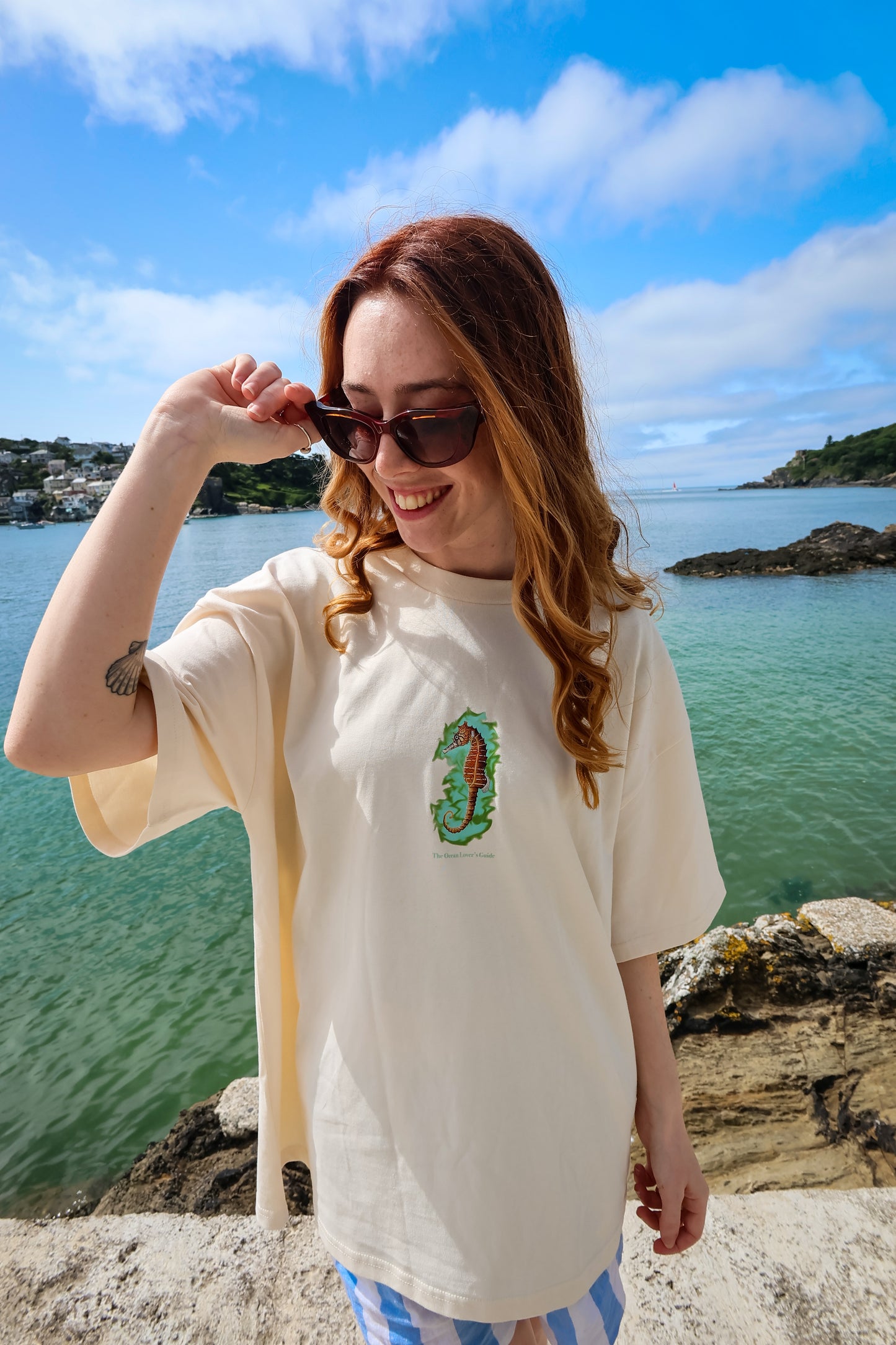 The Seahorse Bloom Tee